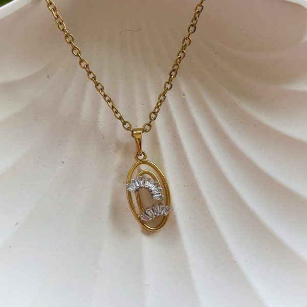 گردنبند زنانه استیل کد2062