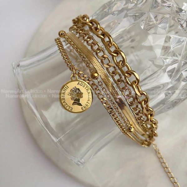 دستبند زنانه الیزابت کد 780