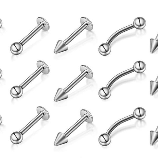 پرسینگ گوش ،لب و ابرو کد Q33