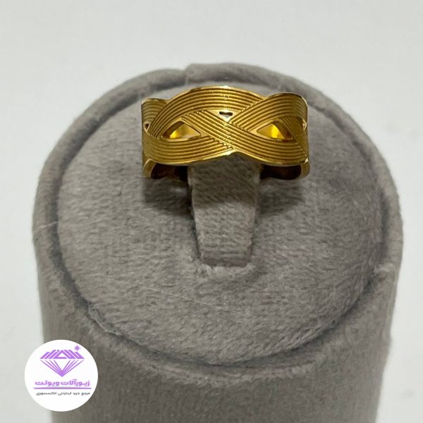انگشتر زنانه مدل حصیری