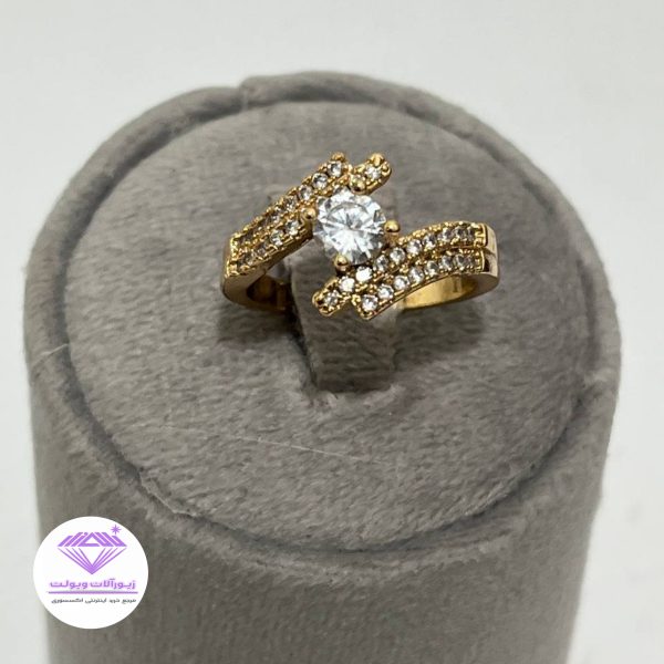 انگشتر زنانه نگین سولیتر