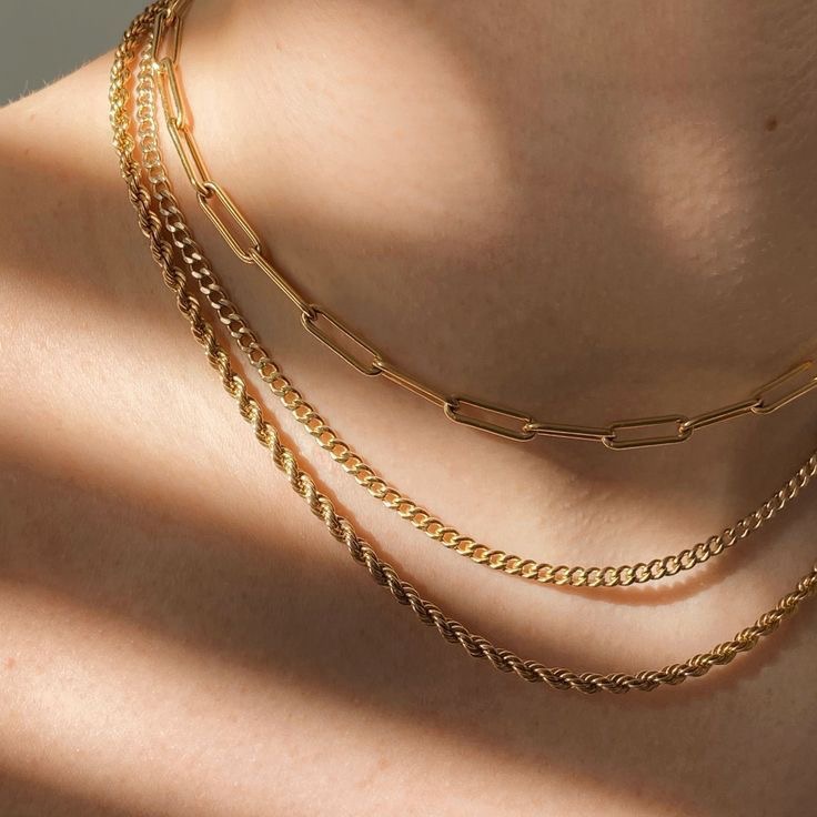 گردنبند سه لاین هرمس، طنابی ، کارتیر