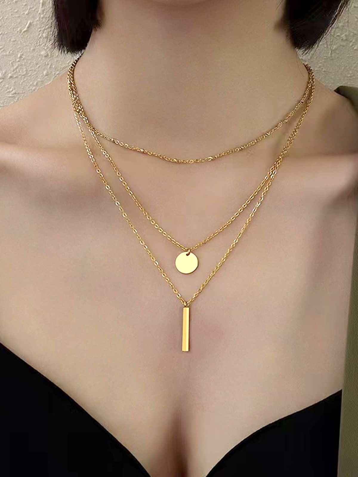 گردنبند 3 لاین