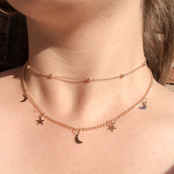 گردنبند ستاره و ماه