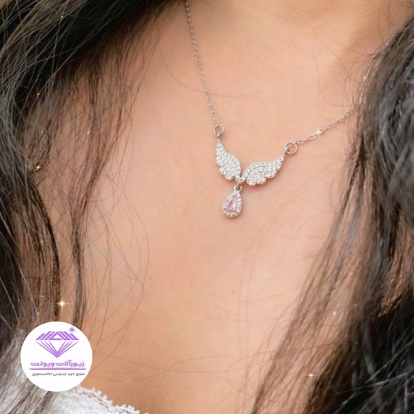 گردنبند زنانه بال فرشته| کد2002