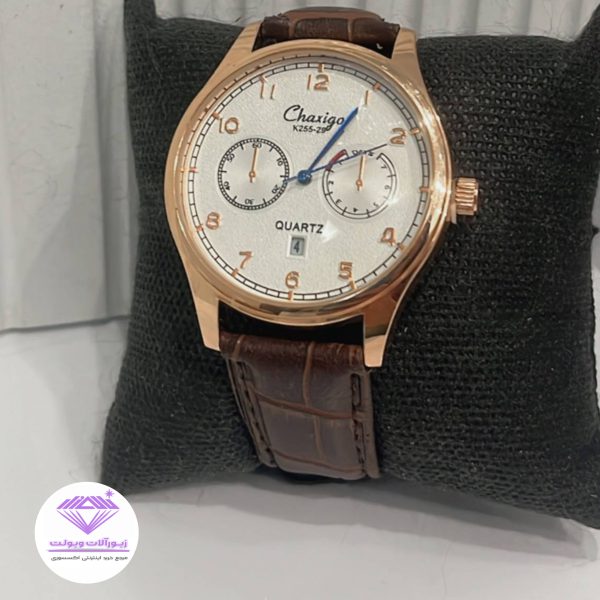 ساعت مچی مردانه چرمی | کد 7005