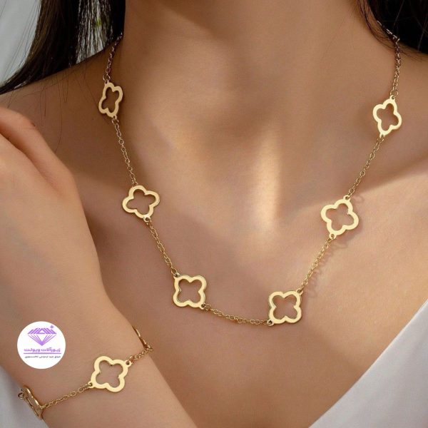 نیم ست ون کلیف | کد 1018