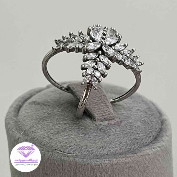 انگشتر زنانه نقره | کد 015