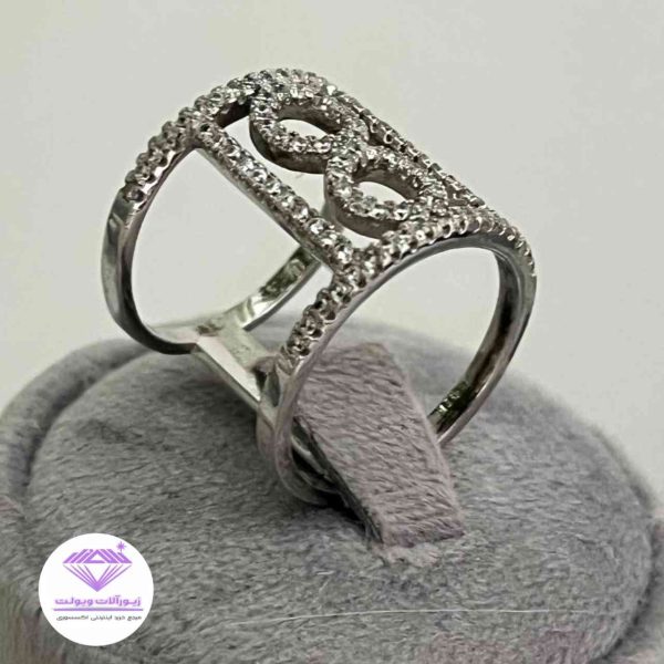 انگشتر دخترانه نقره | کد 011