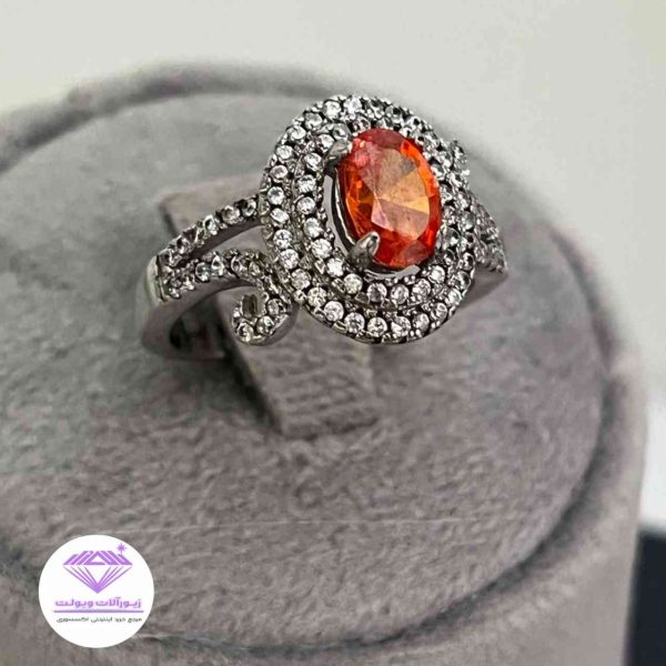انگشتر زنانه نقره | کد 017