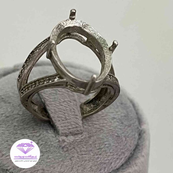 رکاب انگشتر مردانه نقره | کد 019