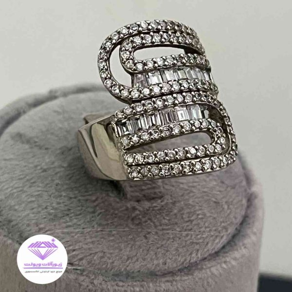 انگشتر زنانه نقره | کد 030