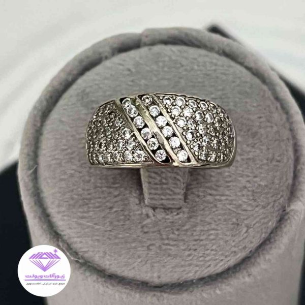 انگشتر زنانه نقره | کد 033