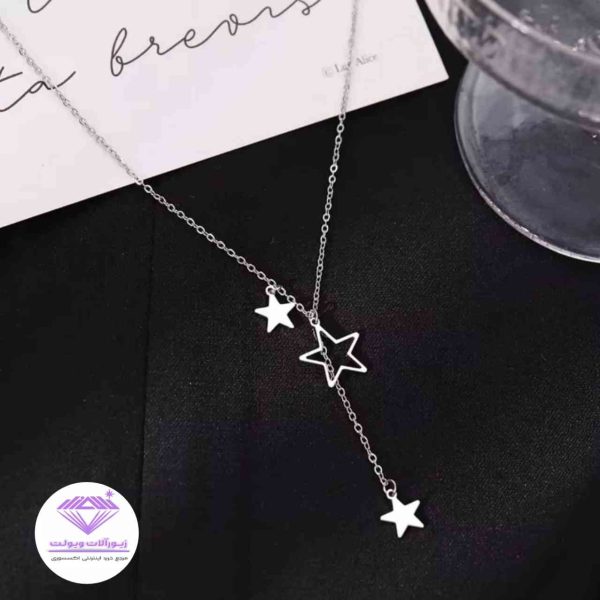 گردنبند زنانه مدل ستاره | کد 2082