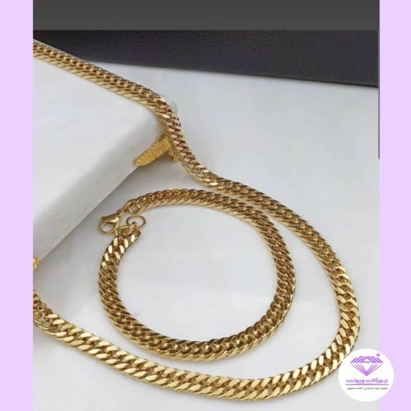 ست گردنبند و دستبند کارتیر | کد 3034