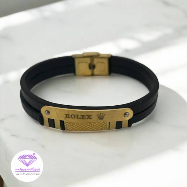 دستبند چرمی مردانه | کد 3049