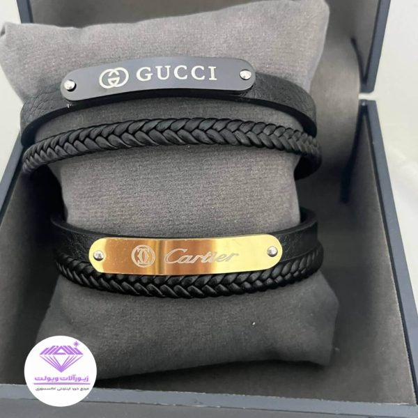 دستبند چرمی پسرانه | کد 3047