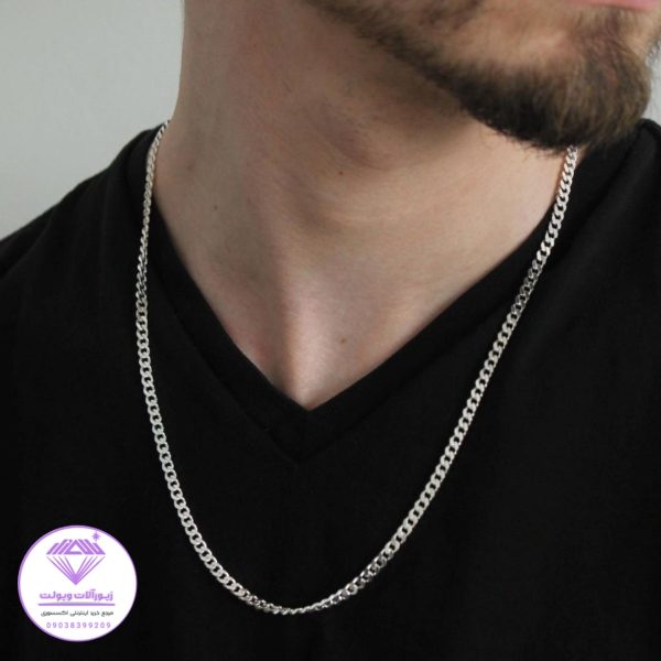 گردنبند مدل کارتیر پسرانه | کد 3054