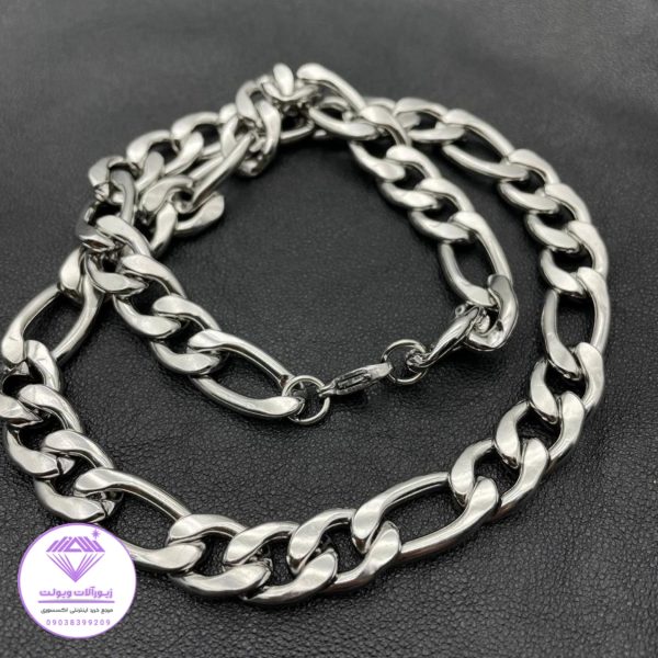 گردنبند پسرانه مدل فیگارو | کد 3056