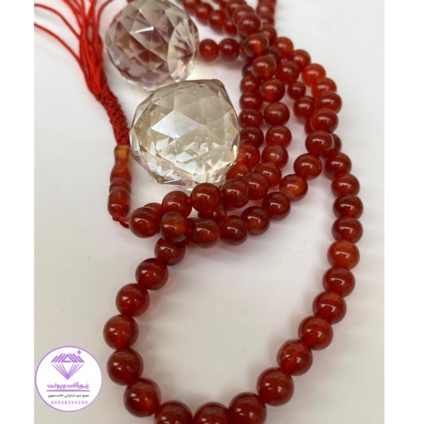 تسبیح سنگ عقیق 33 دانه