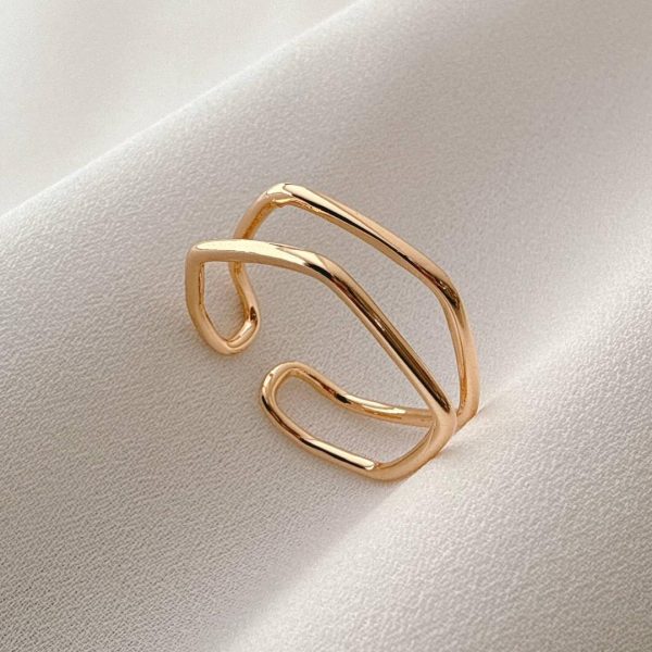 انگشتر دخترانه مینیمال کد 1067