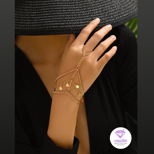 دستبند تمیمه مدل سکه ای کد 6029
